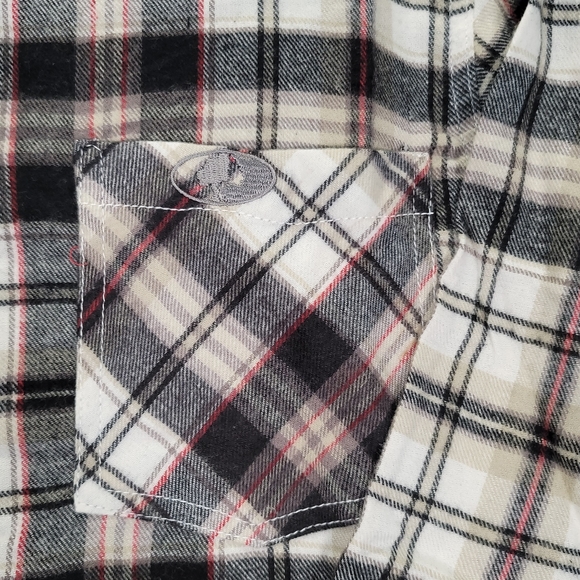 Mossy Oak Women's Flannel Buffalo Plaid  Shirt  Size XL - Picture 7 of 12
